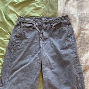 AEO mom straight corduroy Jean: size 8 long